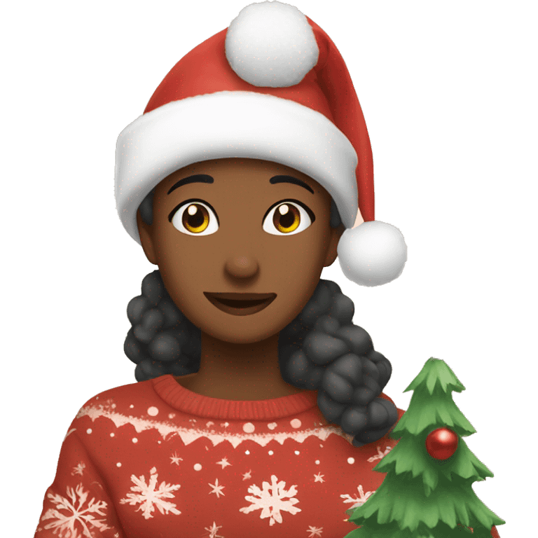 cozy christmas holiday vibes emoji