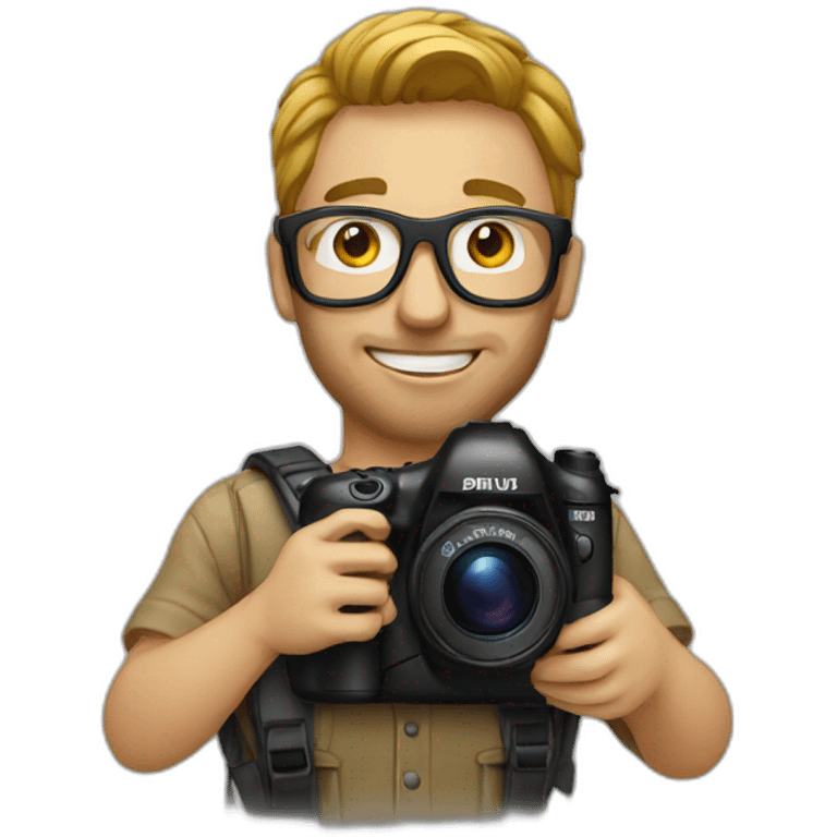 Photographe emoji