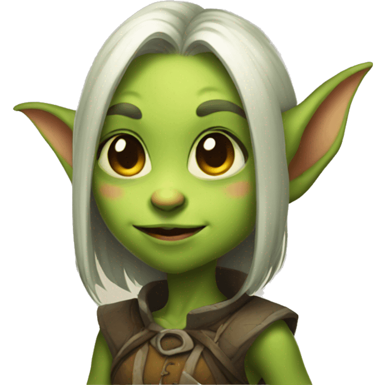 cute goblin girl emoji