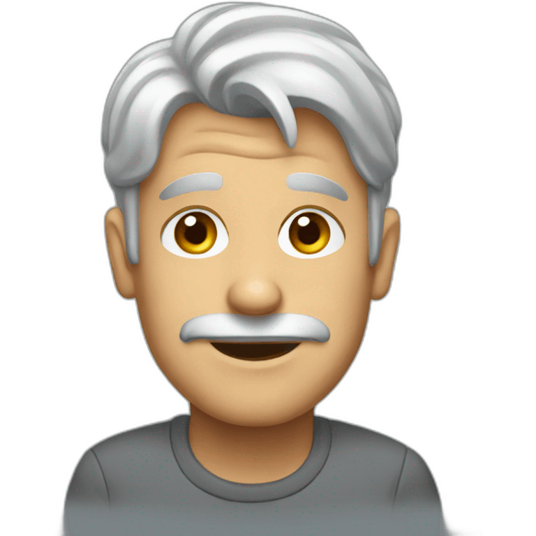 Grey Leno emoji