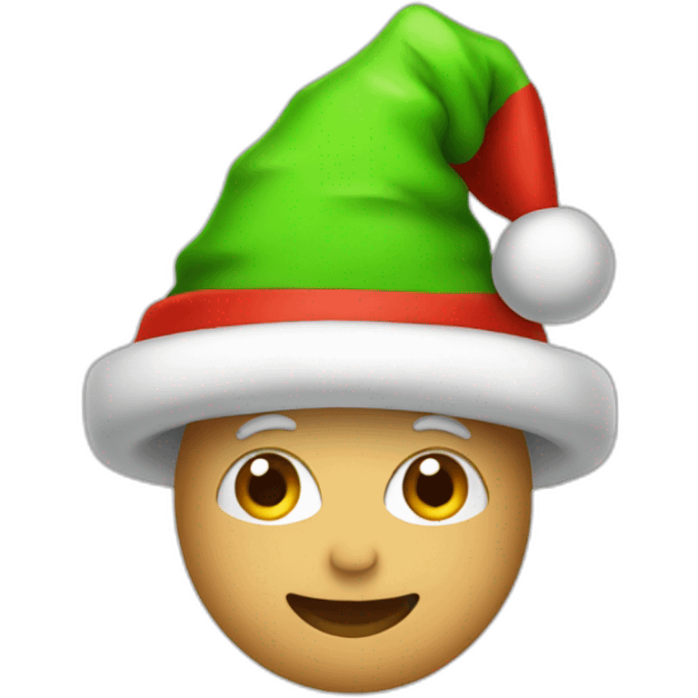 Christmas hat emoji