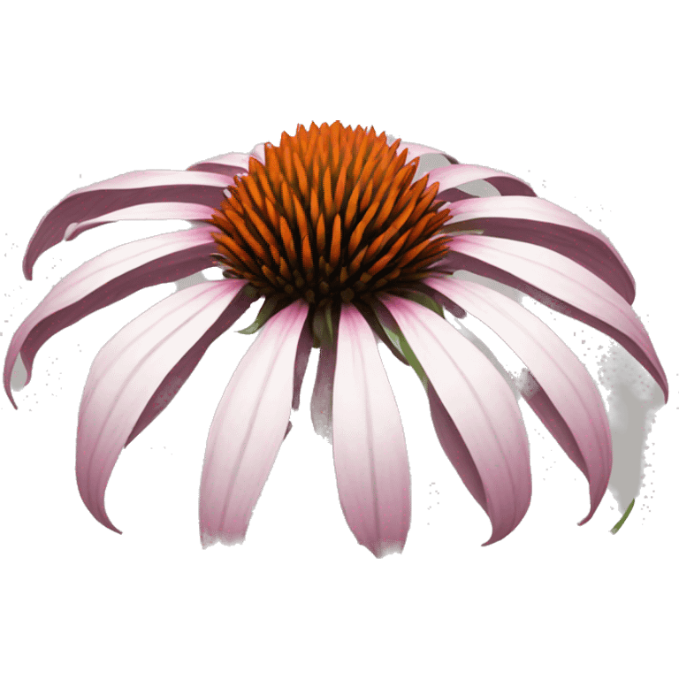 whole echinacea flower emoji