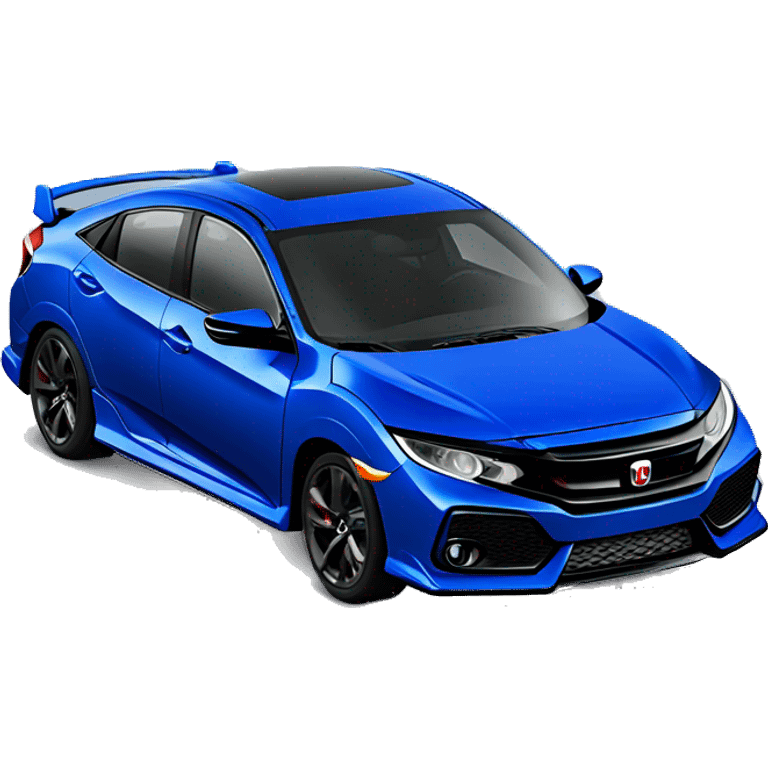 blue honda civic si emoji