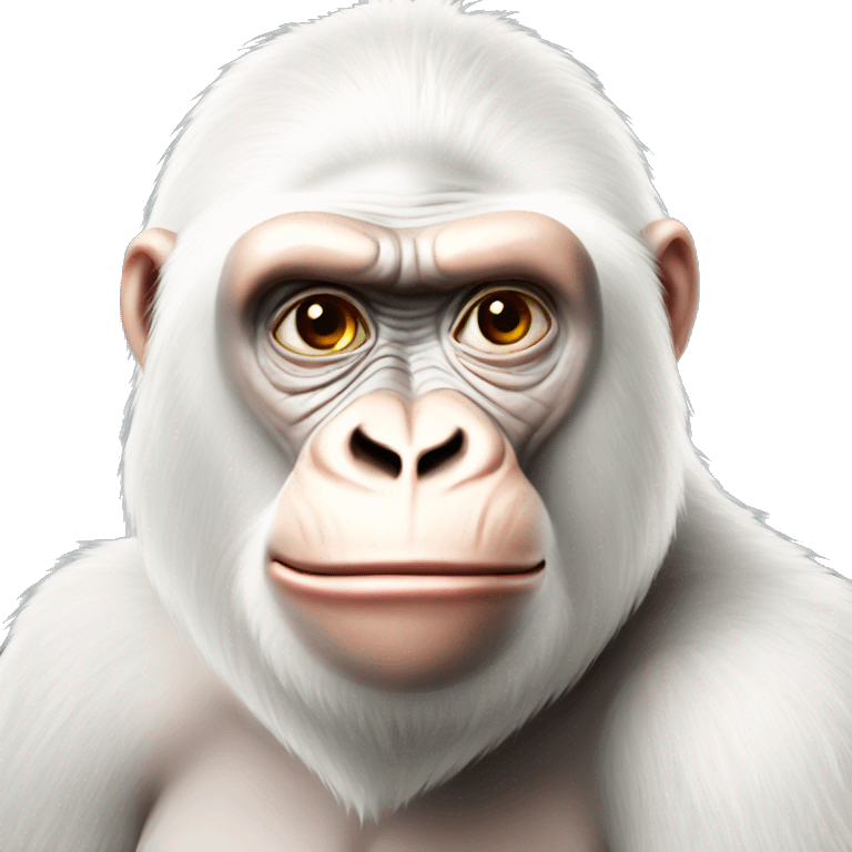 Albino Gorilla emoji