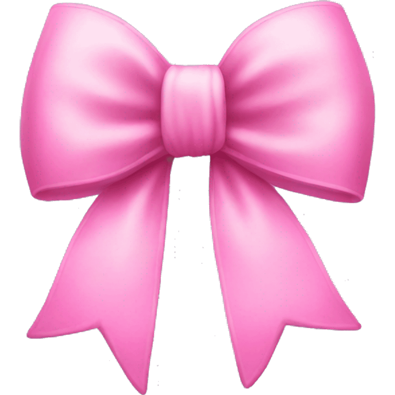 Pink pretty bow emoji