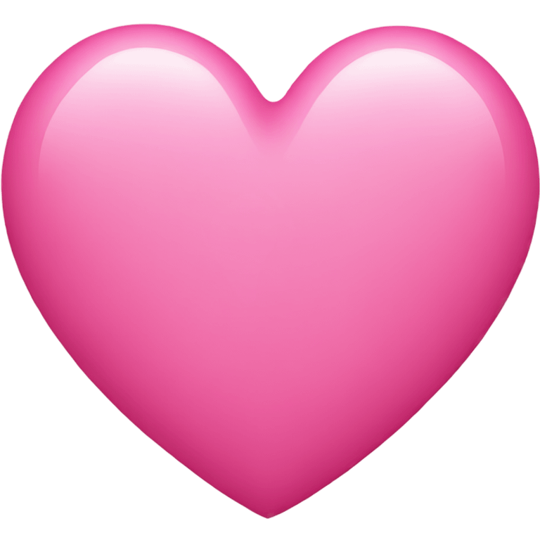 Pink heart emoji