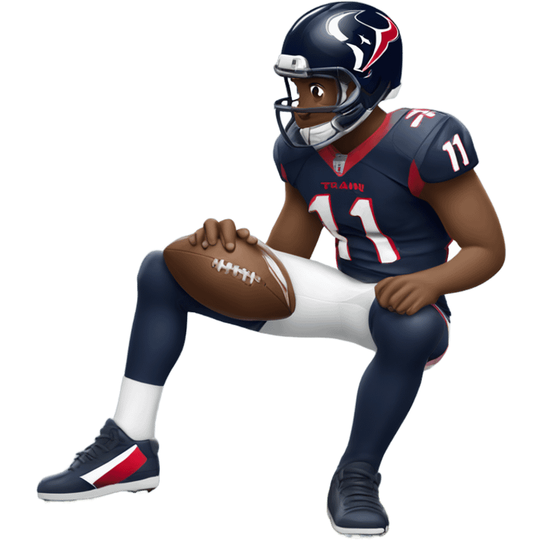 Football player that’s jersey number is 11 and he plays for the Houston texans emoji