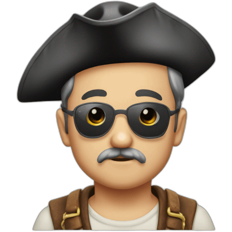 porco pirata emoji