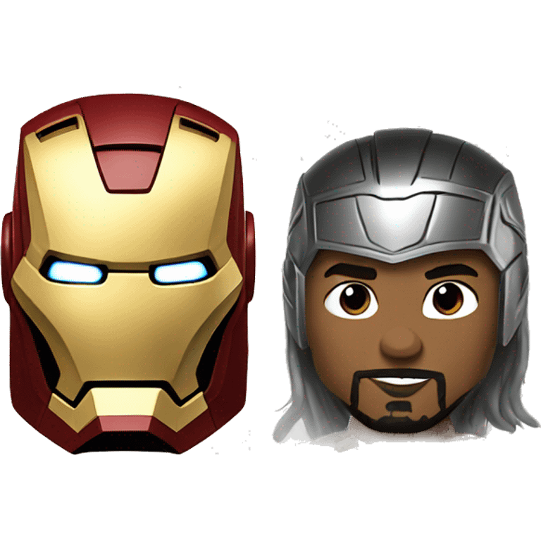 Iron man with thor emoji