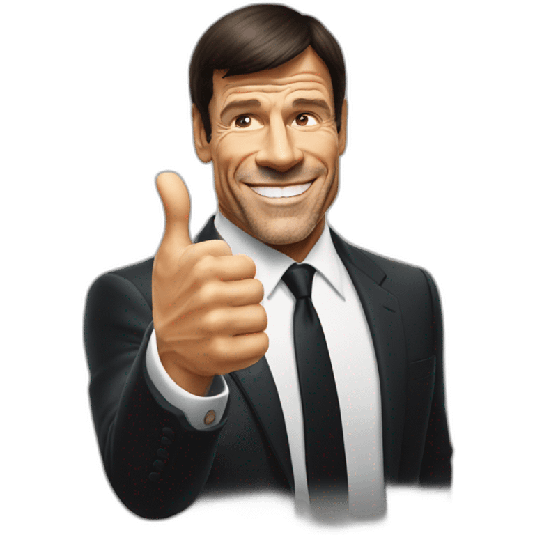 Tony Robbins thumbs up emoji