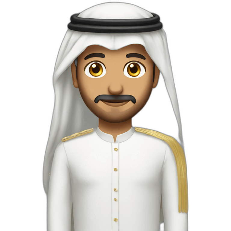 omani cfo with omani dress emoji