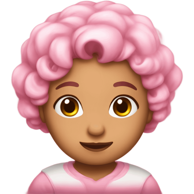 Una corazón rosa bebé  emoji