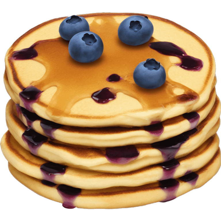 Blueberry pancakes  emoji