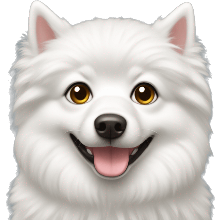 white spitz emoji