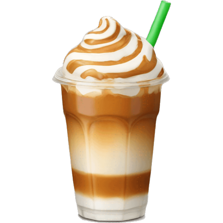 Iced caramel macchiato  emoji