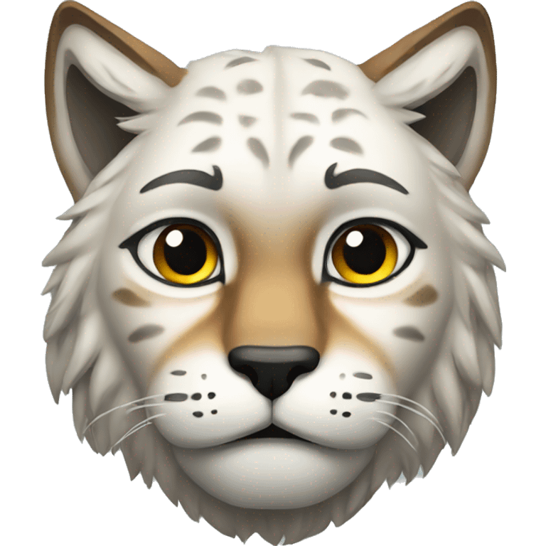 Sad lynx emoji emoji