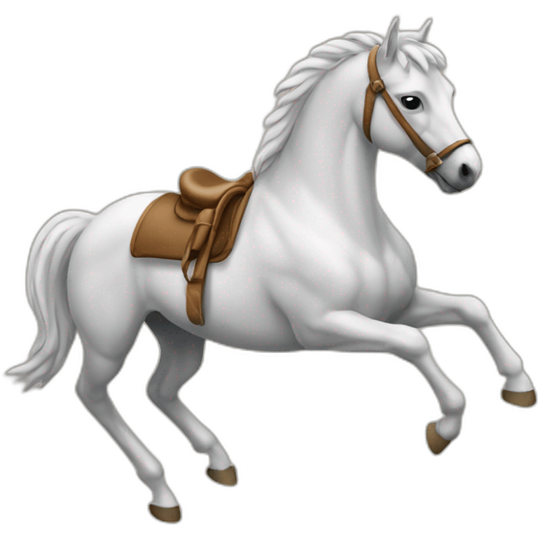 Cheval sur un cheval emoji