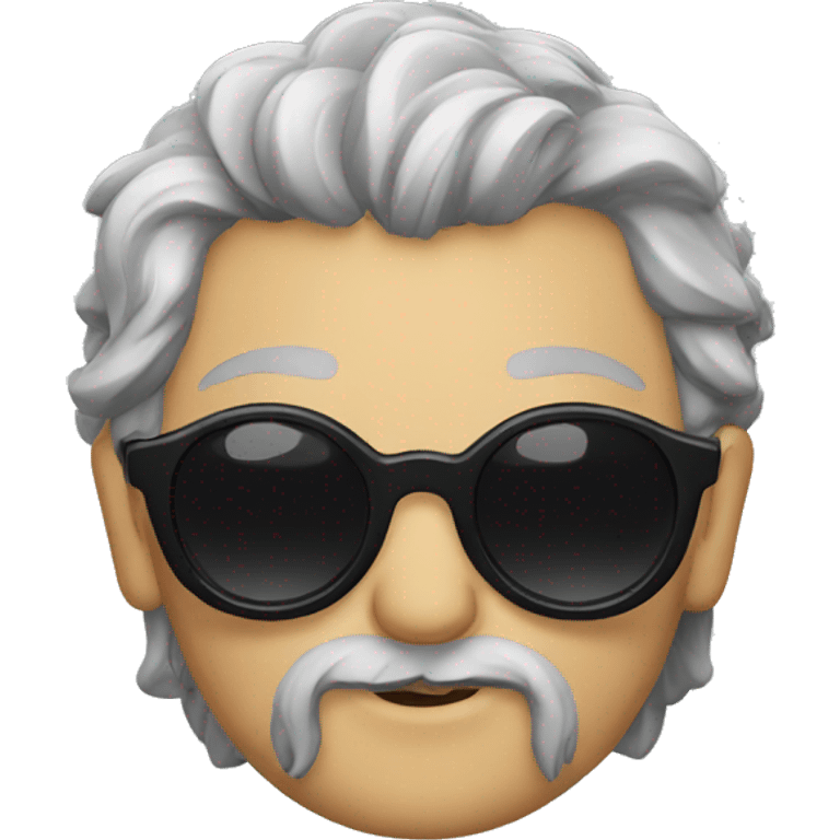 hobbit with black sunglasses emoji