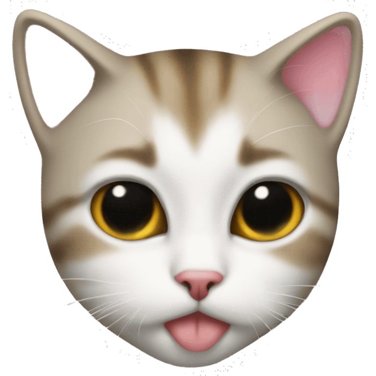 Kiss cat emoji