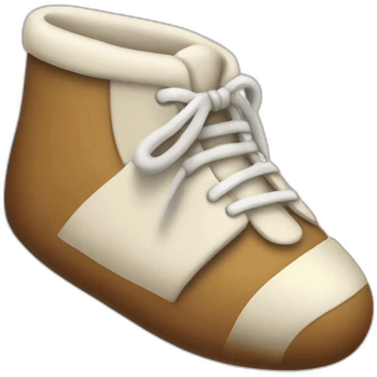 Claquette chaussette emoji