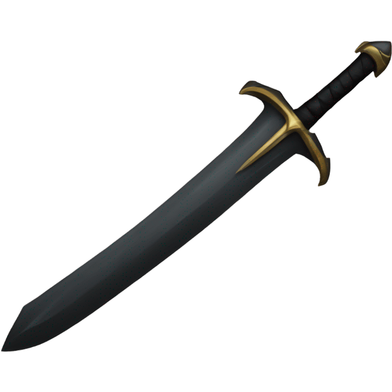 black sword emoji