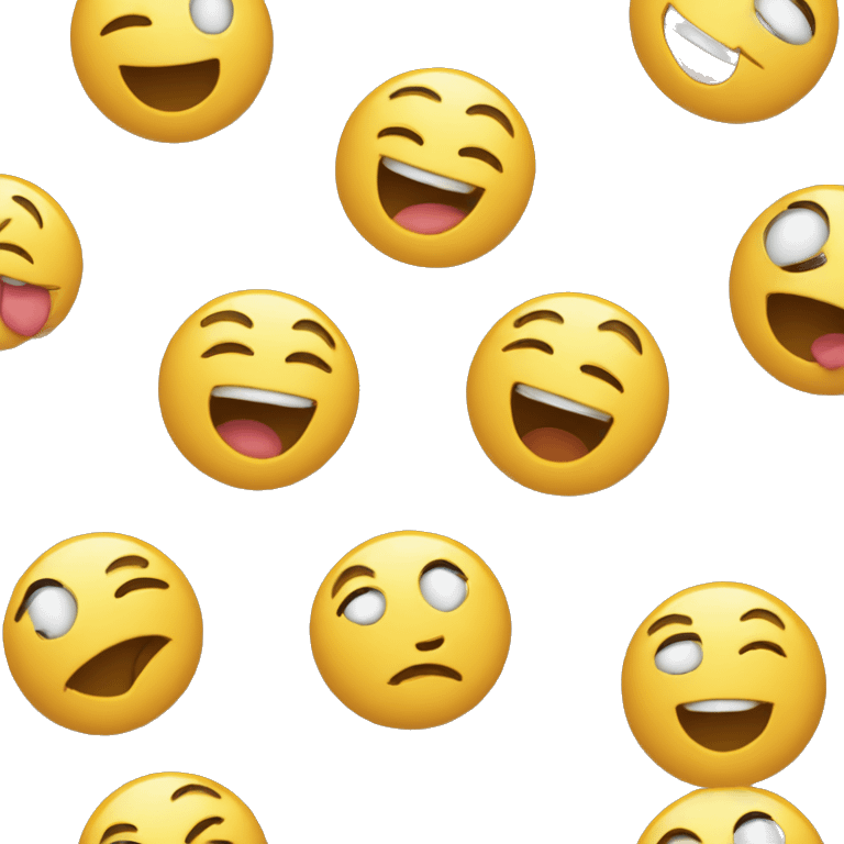 smiley who laughs and cries sadly at the same time emoji