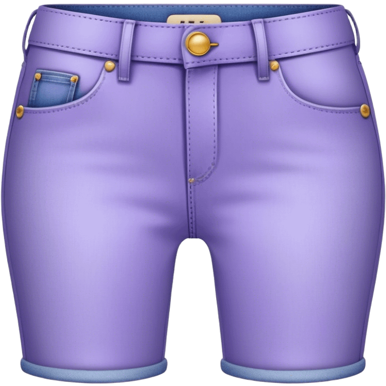 lavender colored Bell bottom jeans emoji