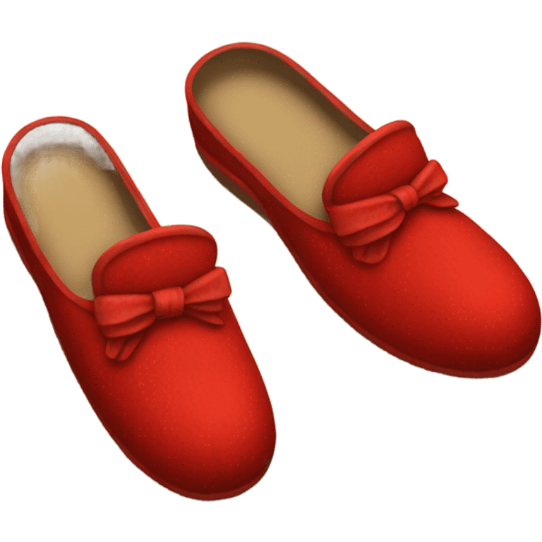 Slippers red emoji