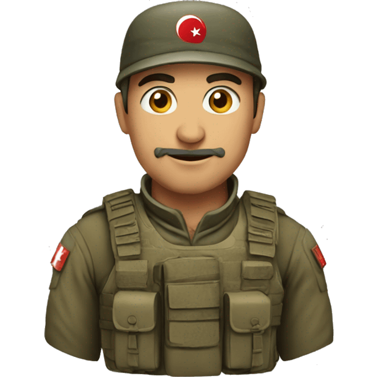 Turkish soldier emoji