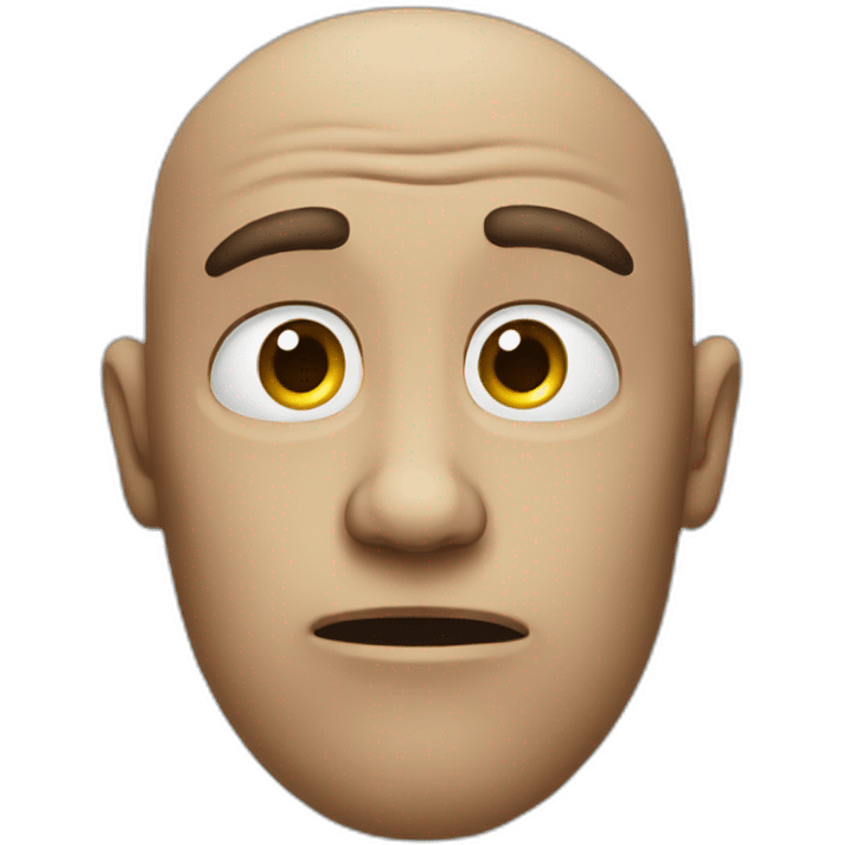 unsettling human emoji