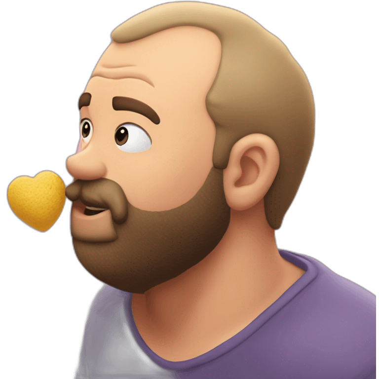 tom segura kissing bert kreischer emoji