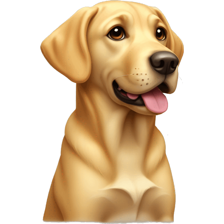 Golden Labrador Dog  emoji