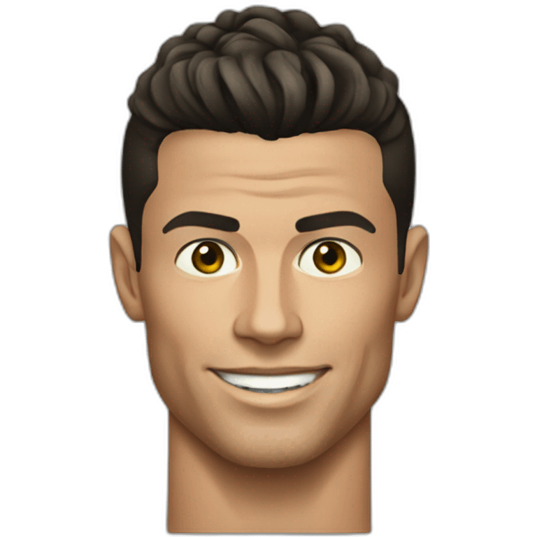 cristiano ronaldo realistic emoji