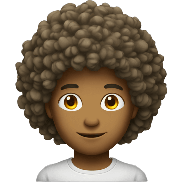 Dragon avec coupe afro emoji