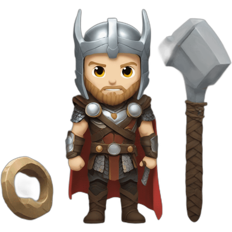 thor god of war emoji