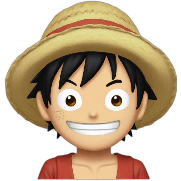 Luffy one piece emoji