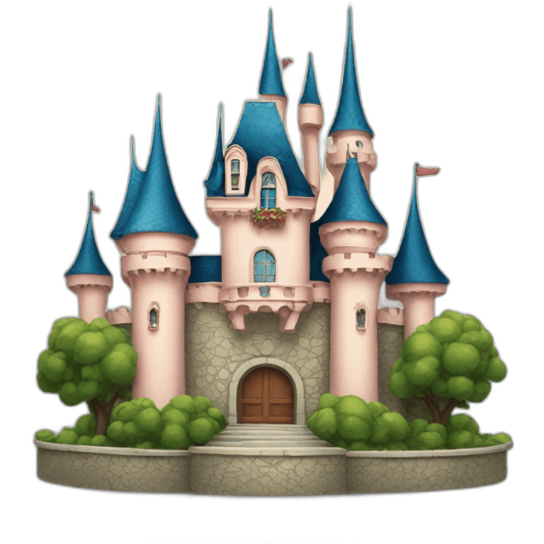 Chateau disneyland emoji