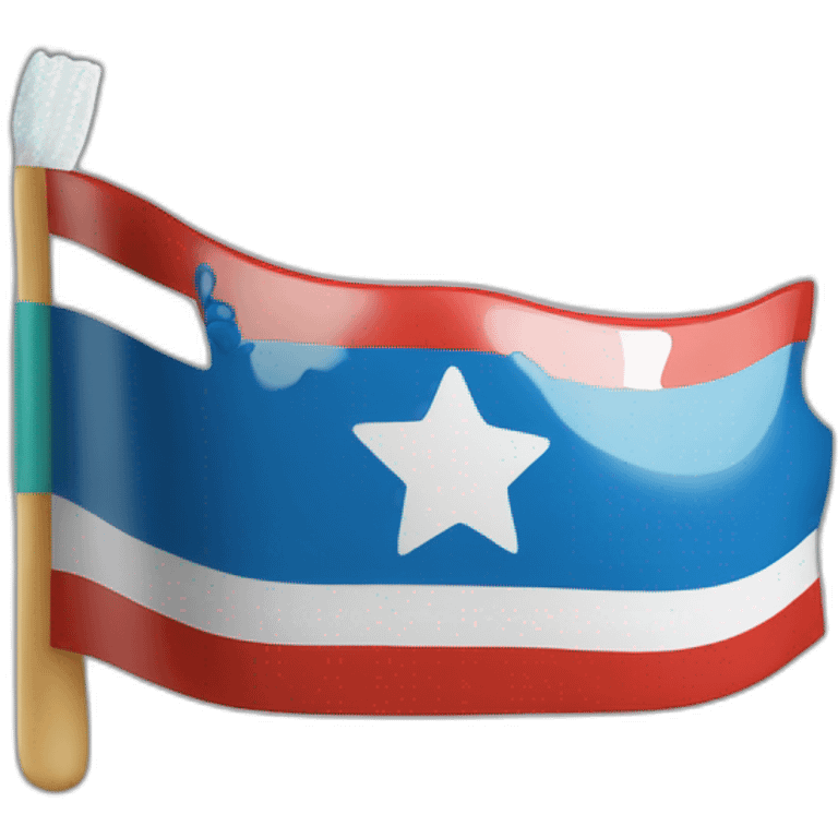 toothpaste gat flag emoji