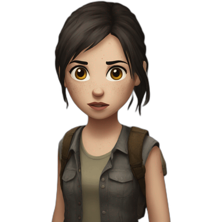 Abby the last of us emoji