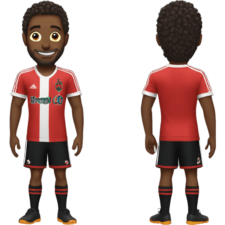 Emoji com blusa do Flamengo  emoji