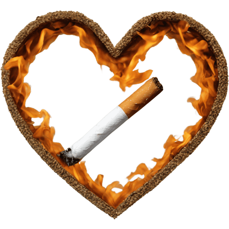 cigarette heart emoji