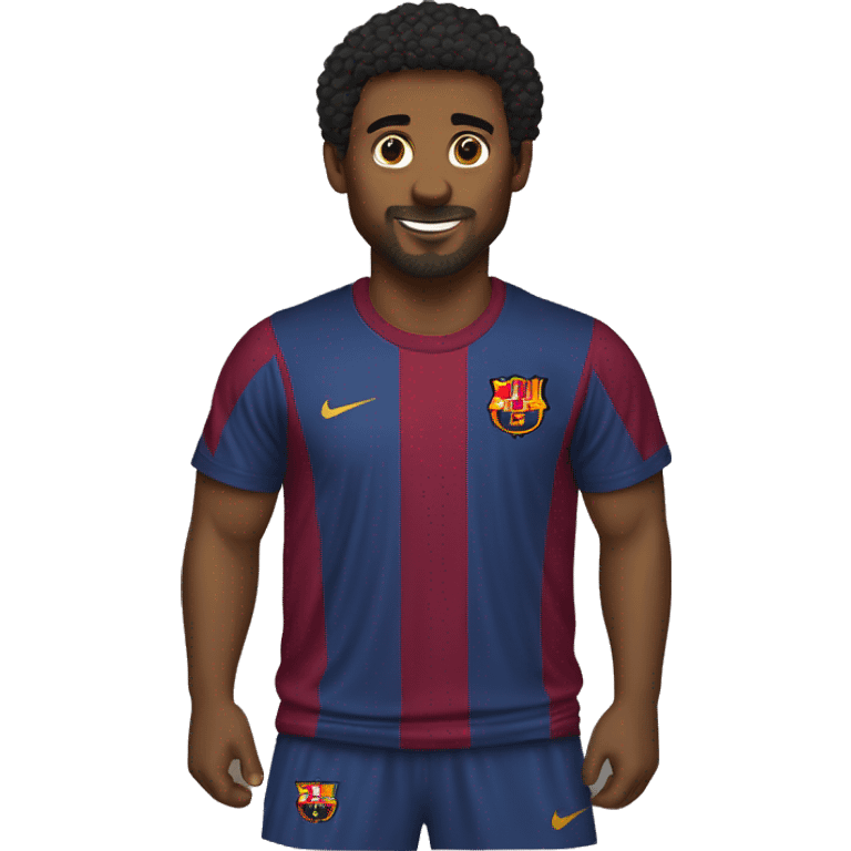 fc barcelona t-shirt emoji