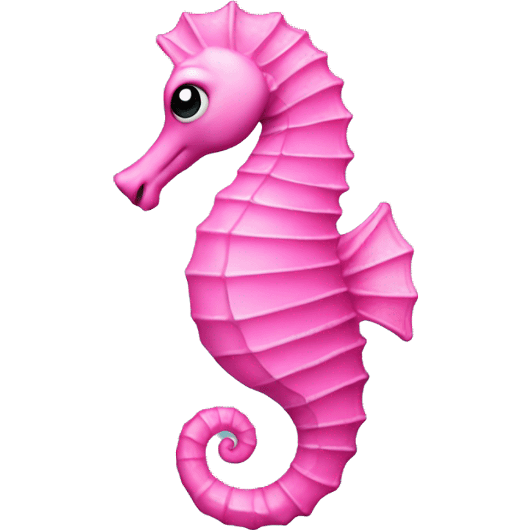 Pink Seahorse emoji