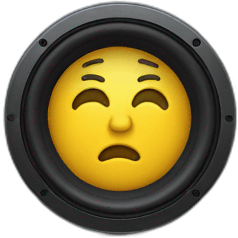 speaker with sound coming out emoji