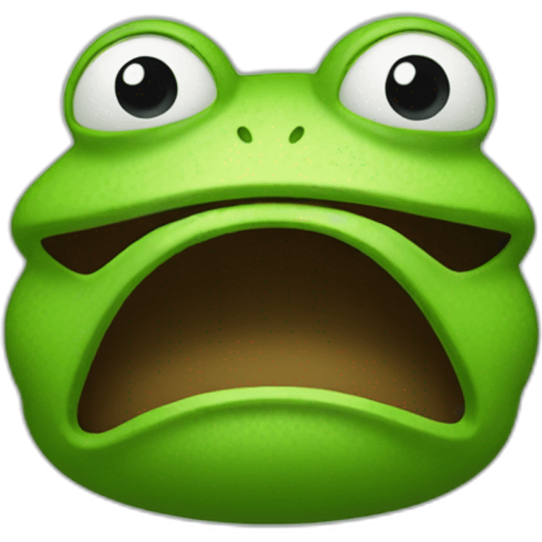 Concerned Froge emoji