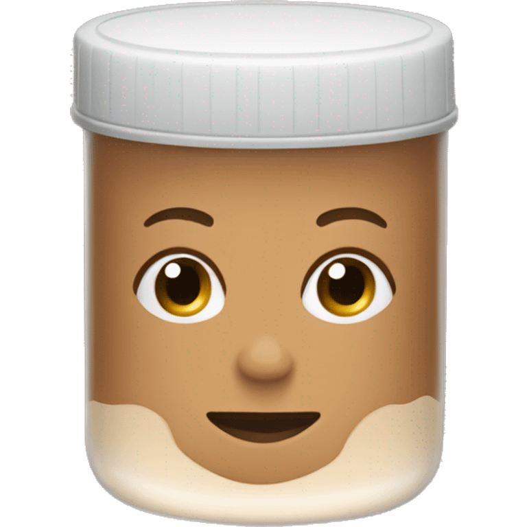 light brown body scrub pot emoji