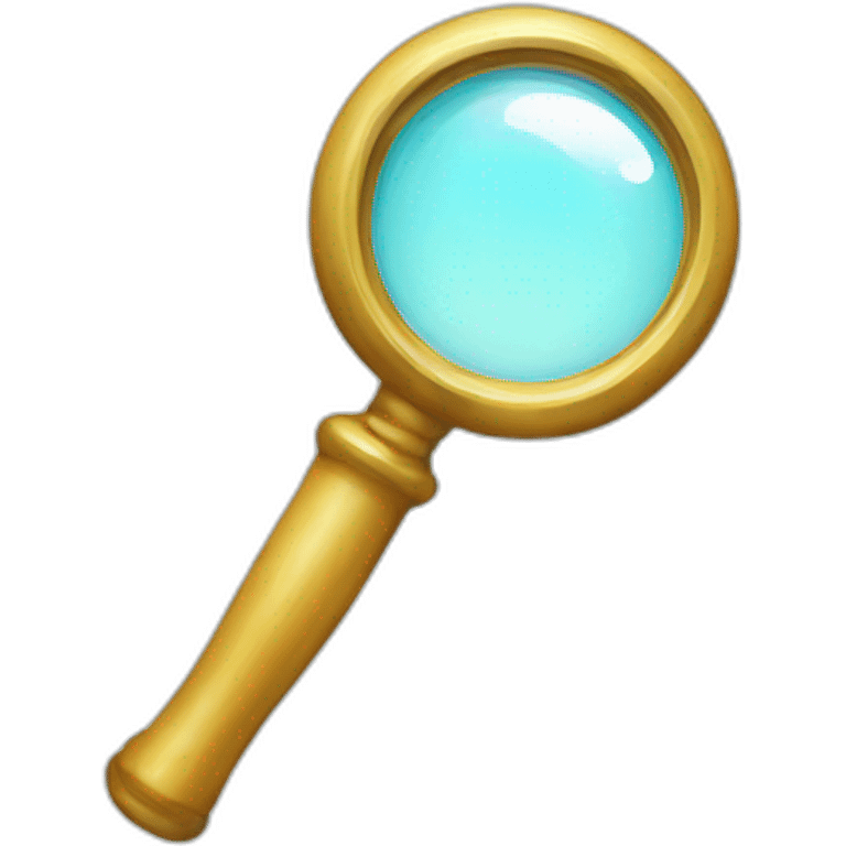 magnifying glass emoji