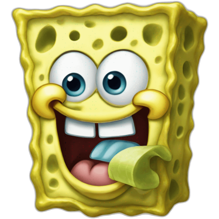 Spongebob Squarepants Mad emoji