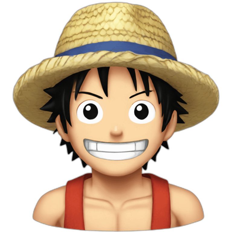 One piece luffy emoji