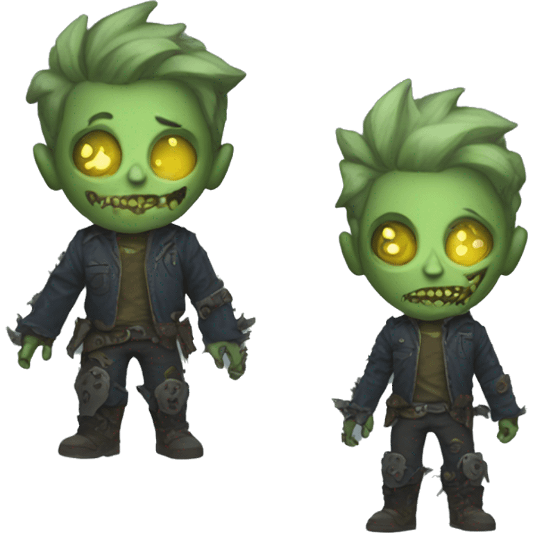 Fallout boy as a ghoul emoji